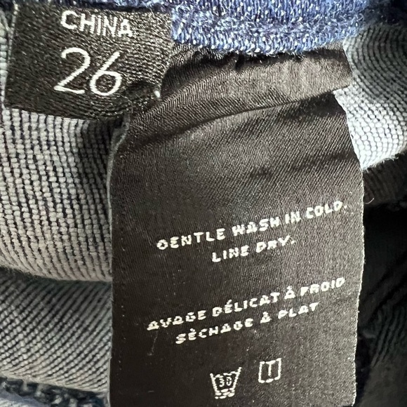 JBRAND Arkin Zip Ankle Blue Denim Jogger Jeans | 26 - Picture 5 of 12